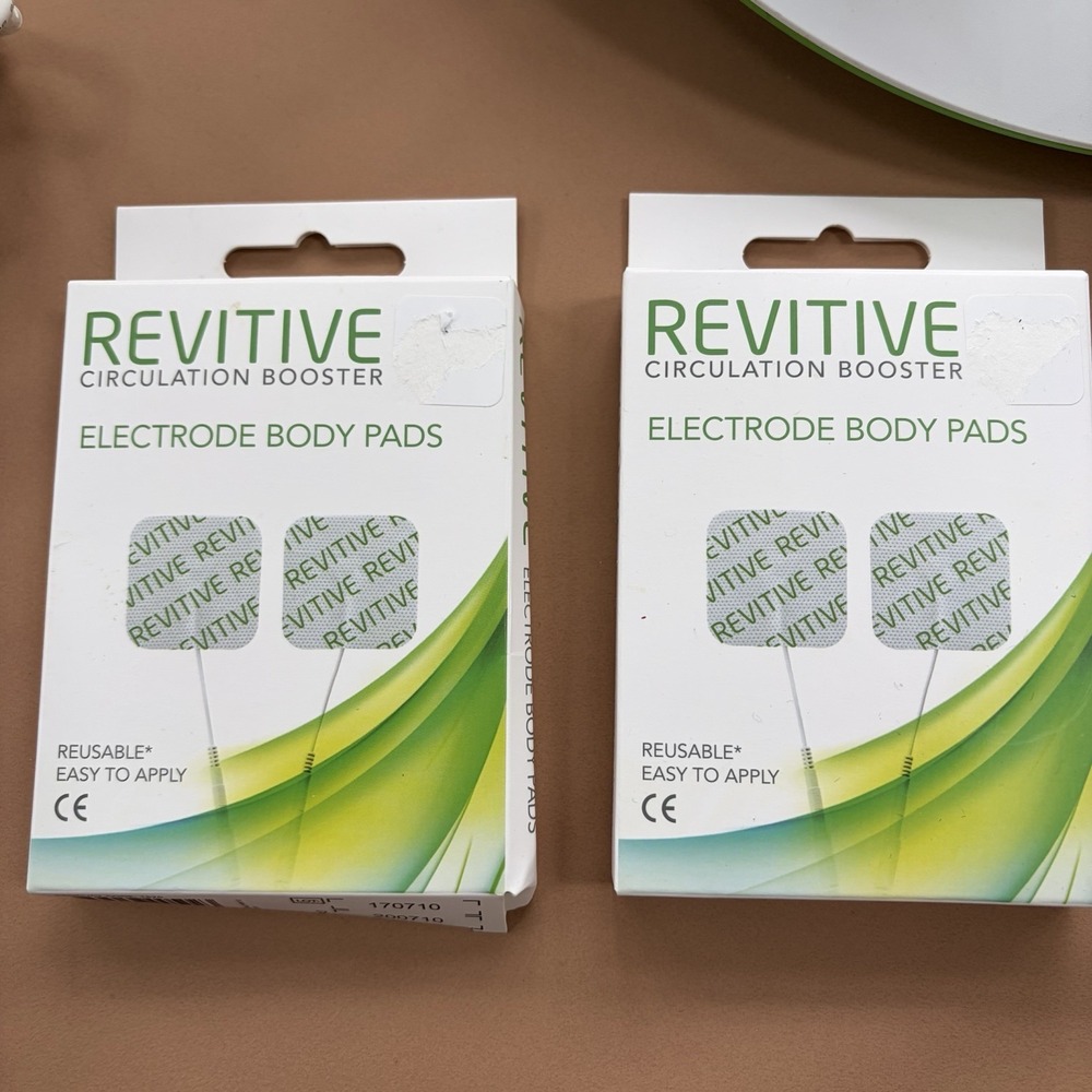 Revitive Medic Circulation Booster 2469MD w/ Power Cord Remote & Extra Body Pads - Picture 5 of 11
